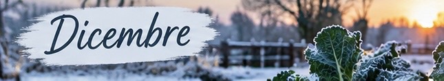 Calendario dell’orto a dicembre