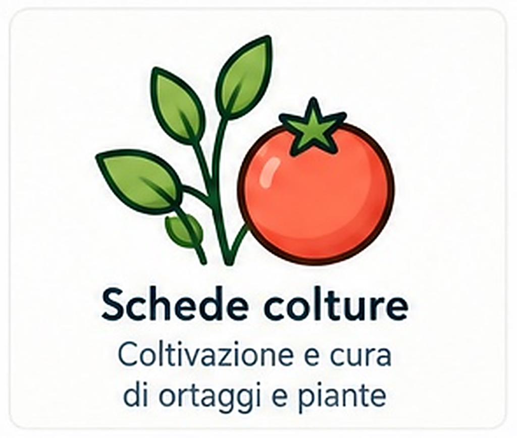 Schede delle colture: ortaggi e piante